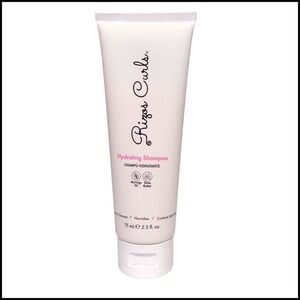 Rizos Curls Hydrating Shampoo for Women 2.5 oz Moringa Oil Shea Butter